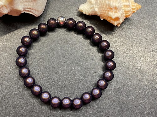 1st armband 8mm miracle beads - armband,