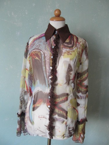 Alba moda bluse schmetterling - moda,