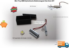 Mini Zylinder Elektromagnet DC