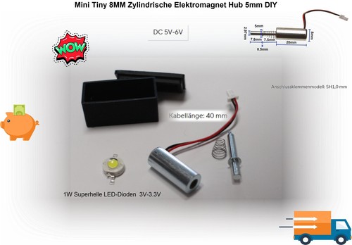 Mini zylinder elektromagnet - mini,