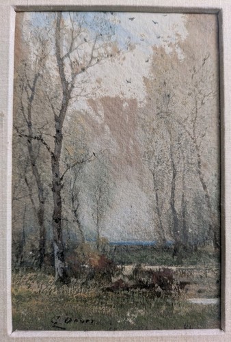 Landschaft mit bäumen - landschaft, 2