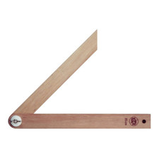 ECE Schmiege Schienen-L Anreißschiene 350mm Weißbuche Flügelmutter