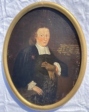 Ovales Gemälde Porträt eines