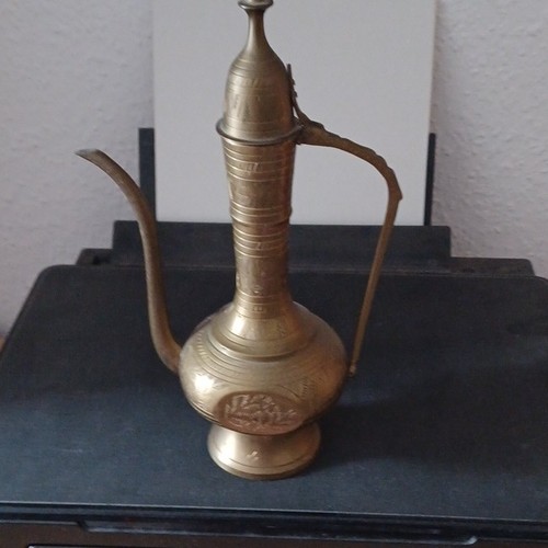 Messingkanne teekanne mit - messingkanne,