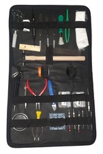 Großes Uhren Werkzeug Set 116-teilig im Etui Uhrenöffner Pinzetten Uhrmacher