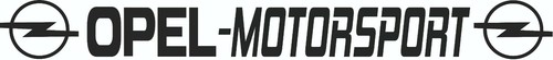 Opel motorsport schriftzug - opel,
