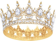 Krone Damen,Diadem Gold