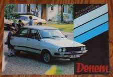 c 1978 Dacia Denem Renault 12 Prospekt brochure n Logan Sandero Duster