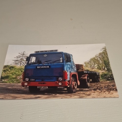 Jack poulton sons ltd scania - &,