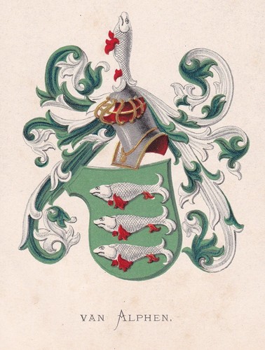 Van alphen wapen wappen coat - van,