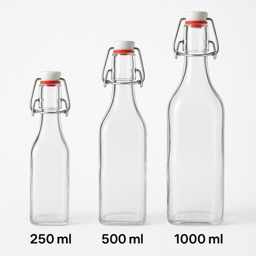 Bügelflaschen glasflaschen - bÜgelflaschen,