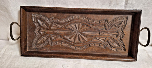 Tablett holz 1900 1920 - holz,