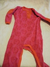 ej sikke lej Strampler Body Pyjama Eule Gr 68  SWEAT Patches 