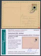 Sudetenland Karlsbad Aufdruck