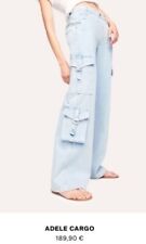 Cambio Adele Cargo Jeans  Neuwertig Gr. 36 Hellblau Neuwertig