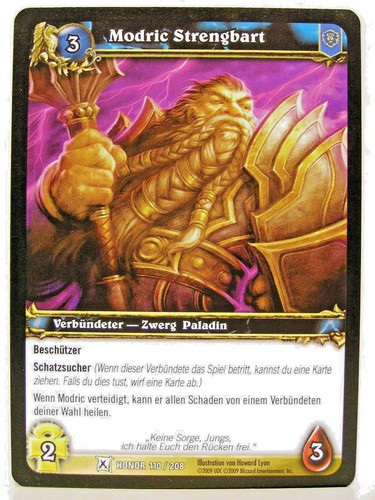 World warcraft tcg - of,