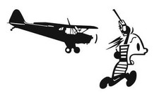 Renn! (Piper J-3 Cub)