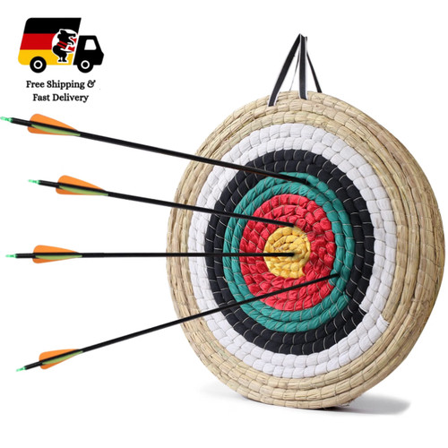 Strohzielscheibe rund - 50,