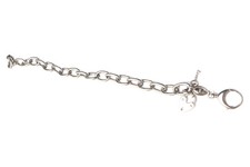 FOSSIL Damen Armband Silber Herz Elegant Kette 20cm