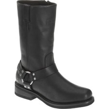 HARLEY-DAVIDSON Motorradstiefel Hustin black 11" Welt Harness CE