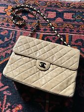 Chanel Timeless Maxi Creme Beige Classic Vintage