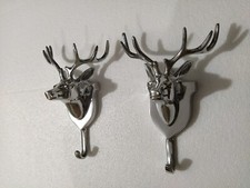 Metall Hirschkopf Kleiderhaken