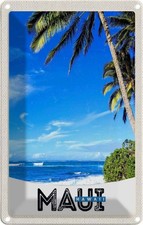 Blechschild 30x20 cm Maui