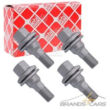 4x FEBI RADSCHRAUBEN M12 x