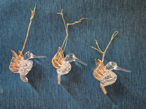 Glasfigur vogel kolibri - vogel, glas