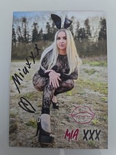 MIA XXX AUTOGRAMM SIGNIERT