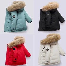 Kinder Winterjacke mit Kapuze