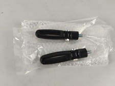 Harley-Davidson Universal  Soziusfußrasten "OVER" schwarz eloxiert Paar