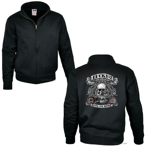 Biker motorrad jacke zip - jacke,