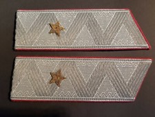 GENERAL Offizier Armee Schulterklappen Schulterstücke UdSSR Polizei милиция СССР
