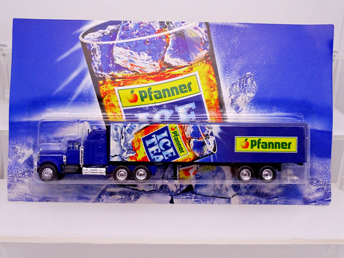 Werbetruck pfanner ice tea lkw - werbetruck,