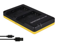 Doppel- Dual-Ladegerät für Panasonic Akku VW-VBT190, VW-VBT380, VBK180, VBK360