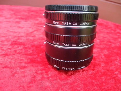 Yashica zwischenring set - 3x, /