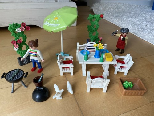 Playmobil terrassen möbel set - möbel,