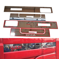 Cab side stripes mouldings