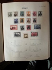 Briefmarken Deutsches Reich -  Alten Borek-Albulms -Bayern