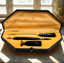 Antikes Schreibset Messing &