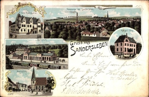 Litho sandersleben anhalt - litho,