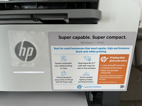 Laserjet m209dw wireless - laserjet,