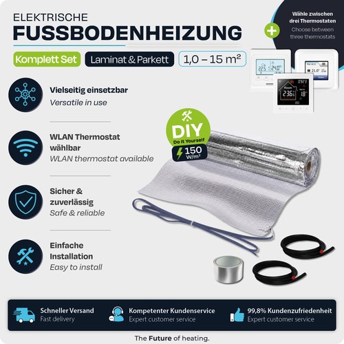 Fußbodenheizung elektrische - fußbodenheizung,
