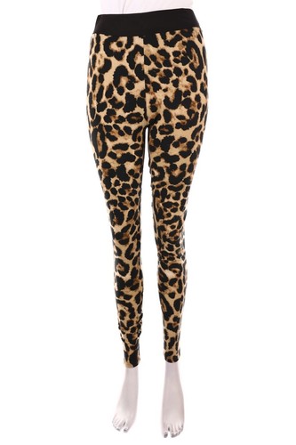 Shein leggings leo print - leggings, s