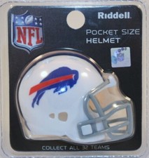 BUFFALO BILLS NFL RIDDELL REVOLUTION MINI TASCHE PRO HELM SELTEN