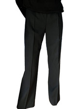 Anzughose schwarz Schurwolle