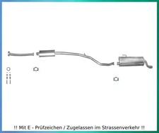 Auspuffanlage für Peugeot