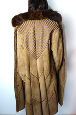 Langer Swinger Lammfellmantel