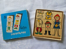 DDR Spielzeug Legespiel Lustiges Durcheinander Holz